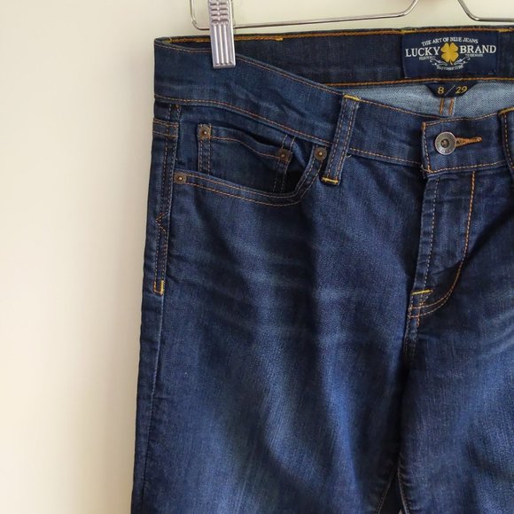 [Lucky Brand] Sweet N Low Hipster Jeans Sz 8/29 - Picture 1 of 8